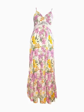 Vestido Flores  Indiana Pink | Sommerkleid Indiana Rose