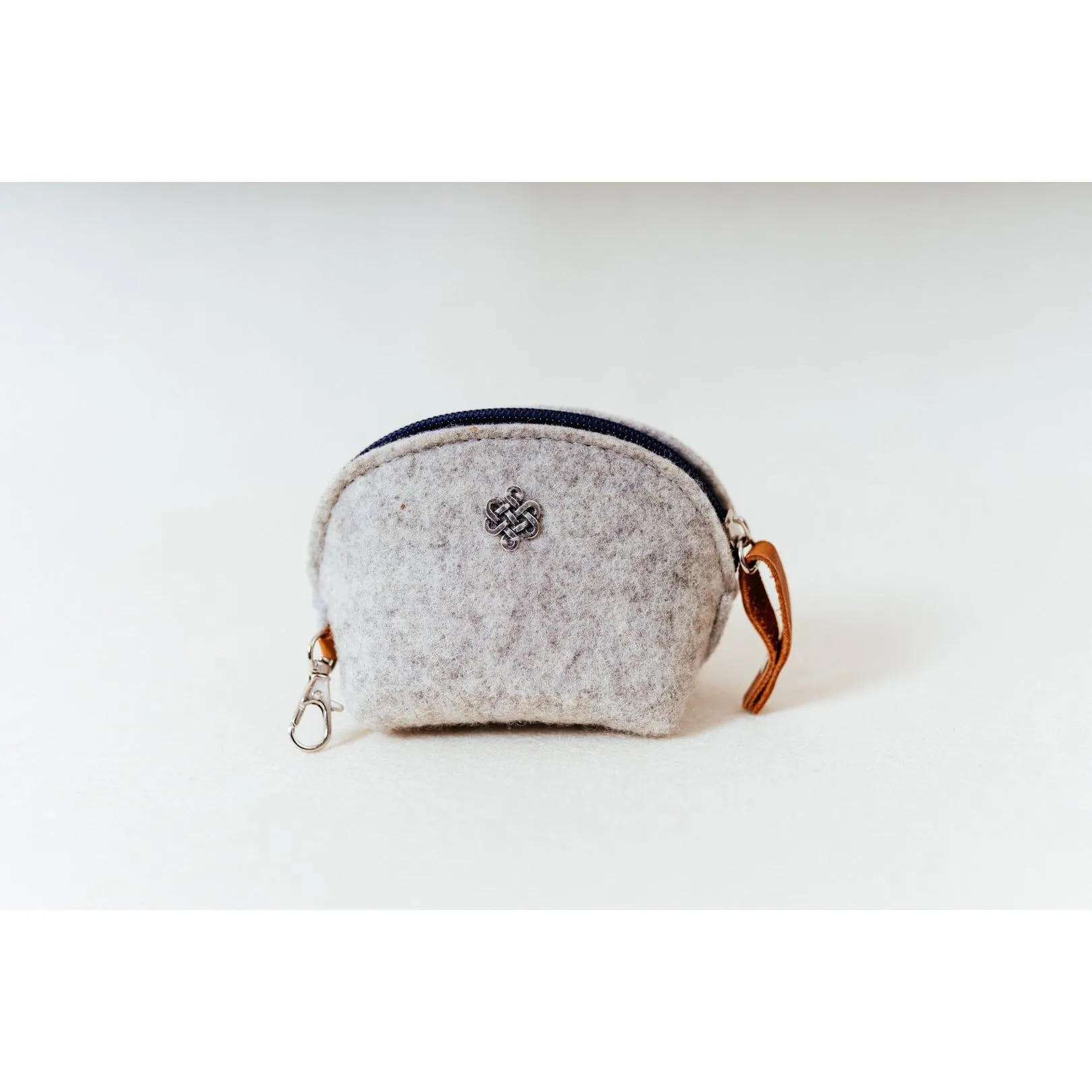 Wool Felt Mini Cosmetic Clutch